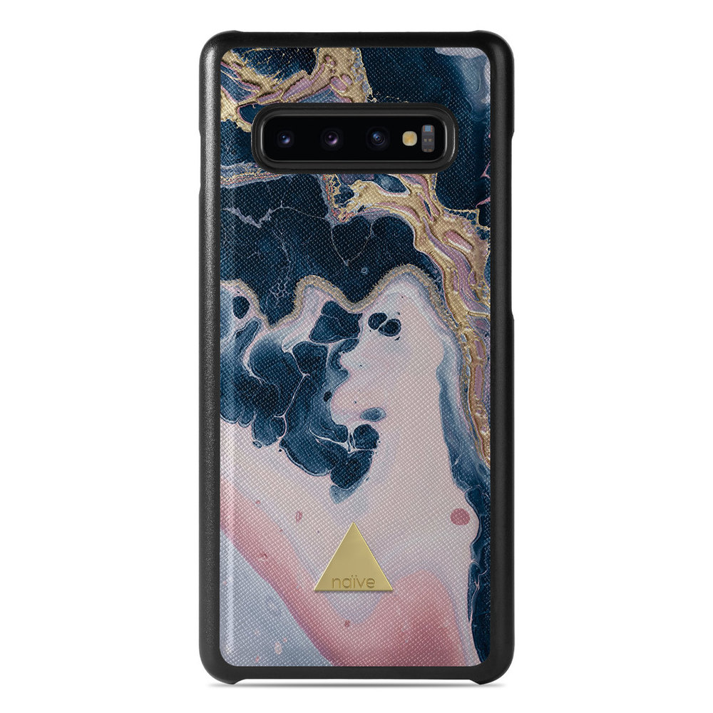 Naive Samsung Galaxy S10 Case - Pink Swirl