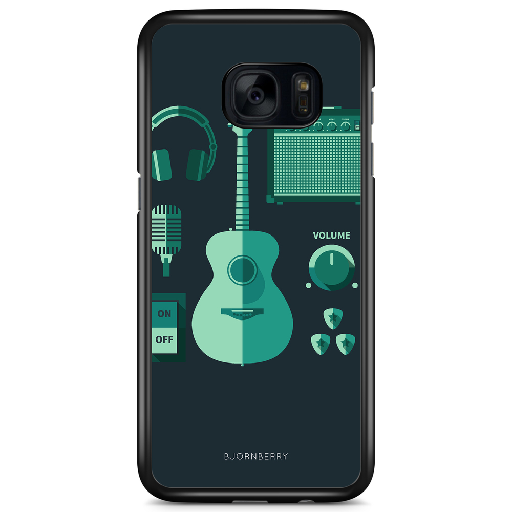 Samsung Galaxy S7 Edge Skal - Gitarr