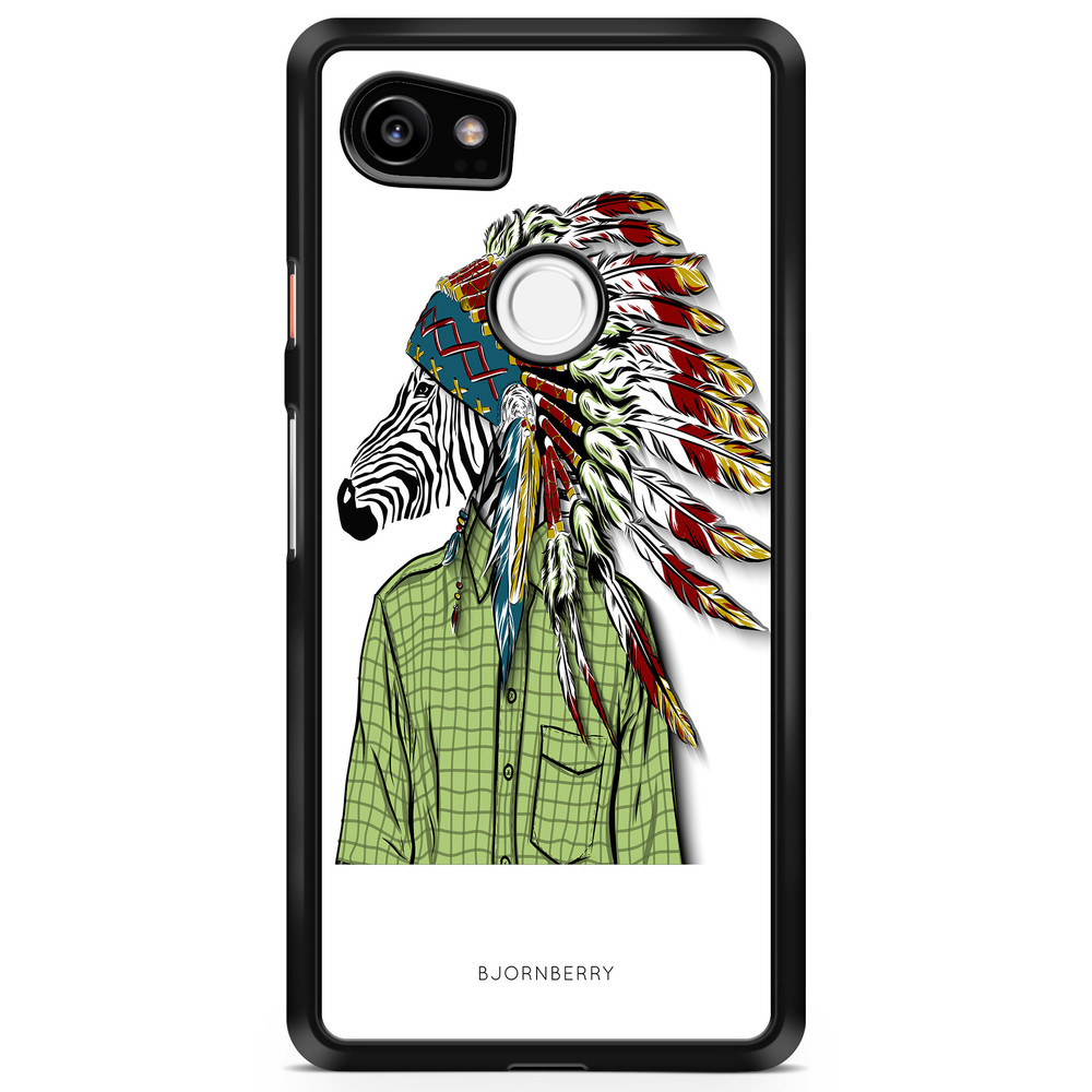 Google Pixel 2 XL Case - Hipster Zebra