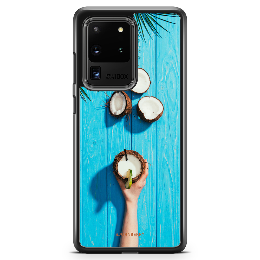 Samsung Galaxy S20 Ultra Case - Coconut Drink