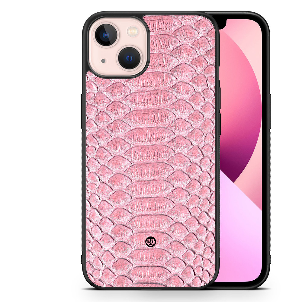 iPhone 13 Case - Salmon Snake