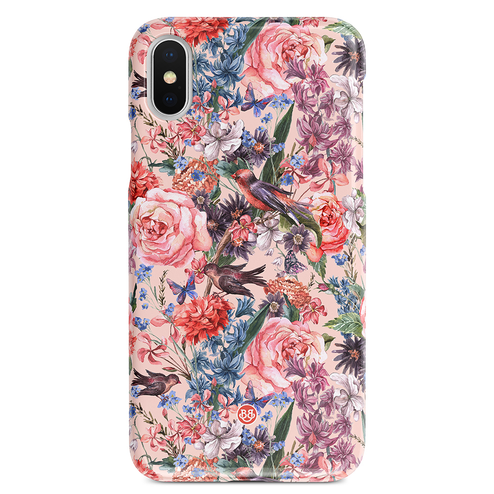iPhone X / XS Premium Case - Birds 'n Roses