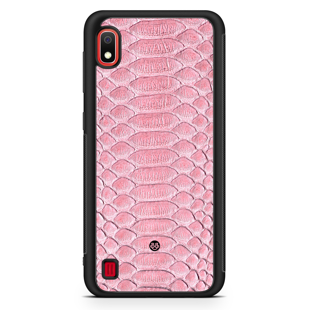 Samsung Galaxy A10 Case - Salmon Snake