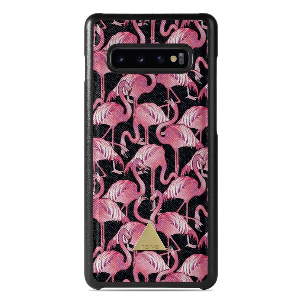Naive Samsung Galaxy S10 Case - Flamingo