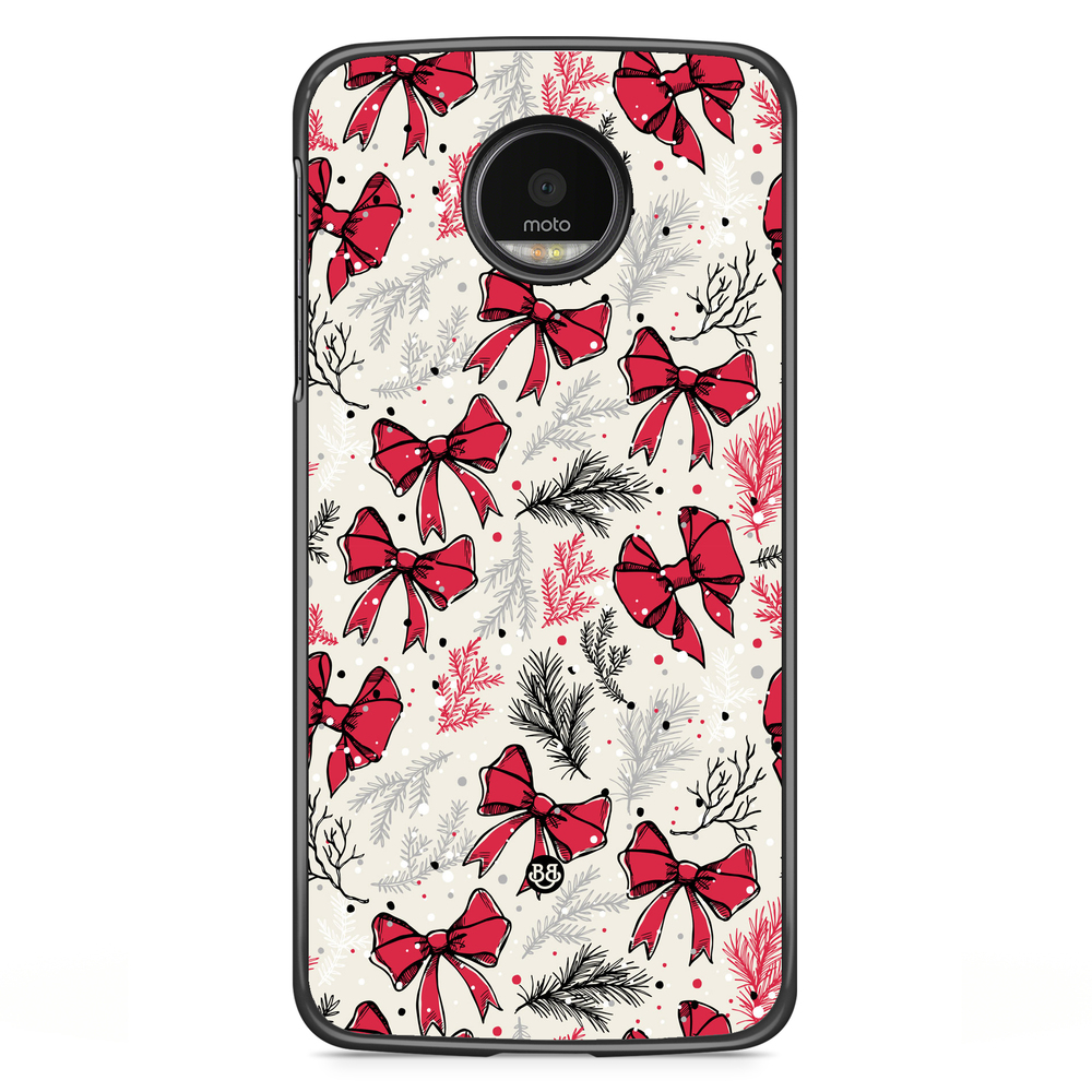 Motorola Moto G5S Plus Case - Christmas Bows