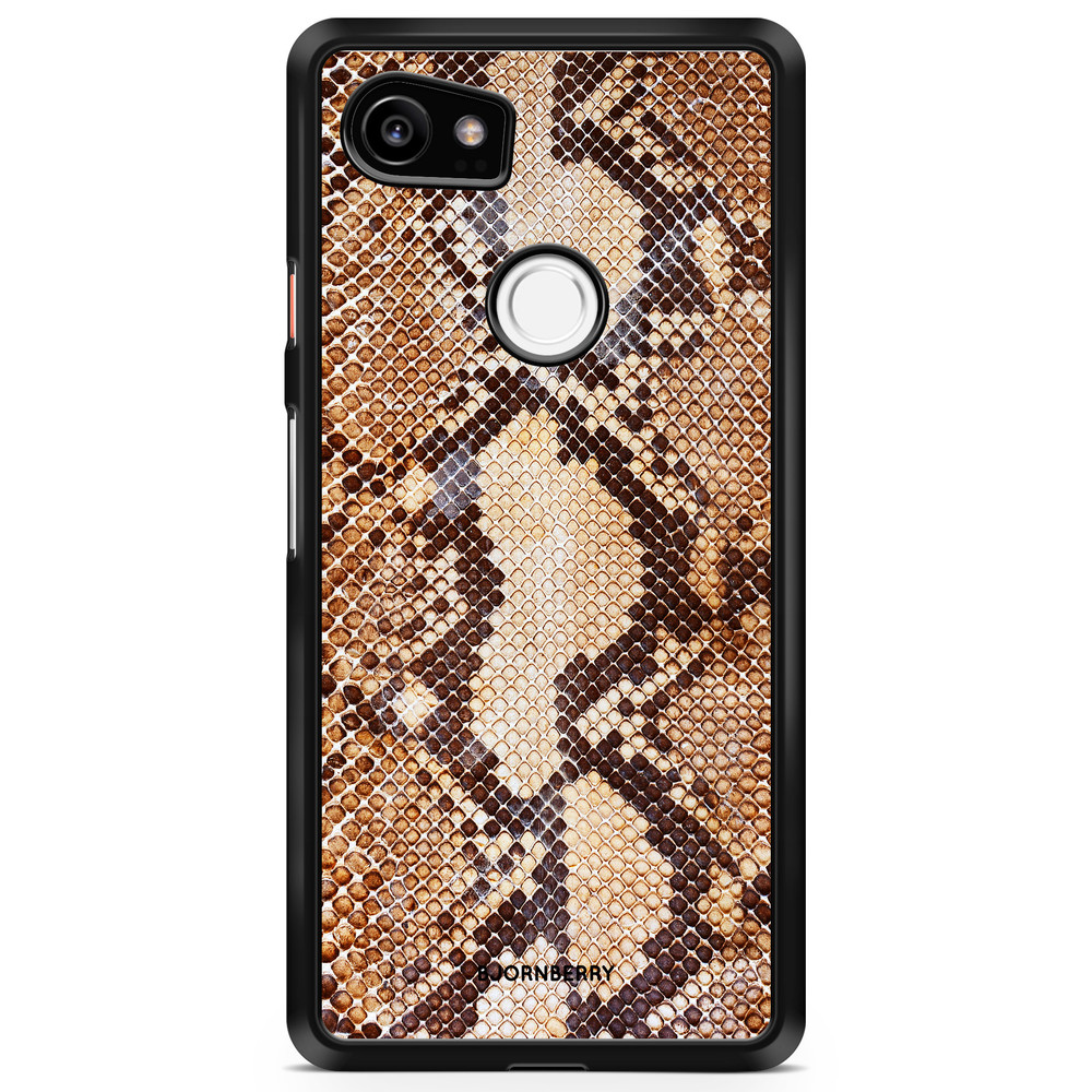 Google Pixel 2 XL Case - Snakeskin Brown