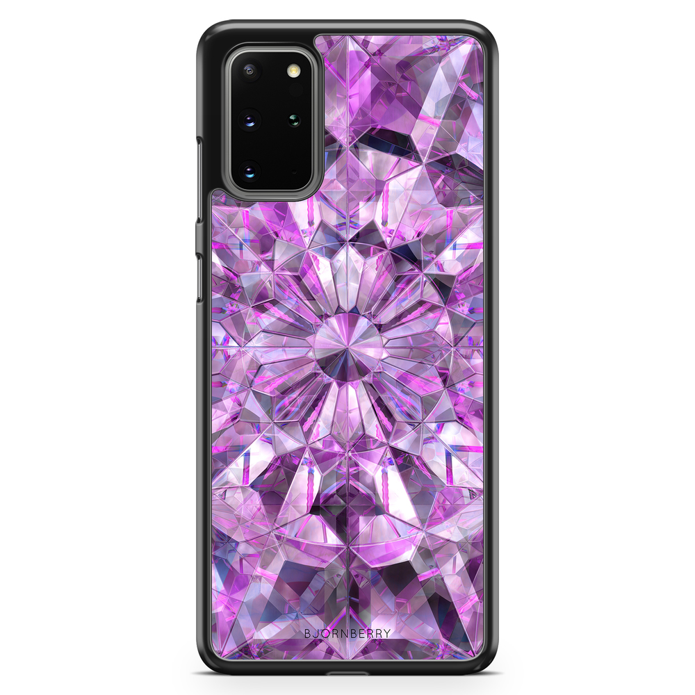 Samsung Galaxy S20 Plus Case - Purple Crystals