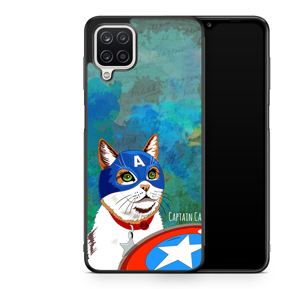 Samsung Galaxy A12 Case - Captain Cat