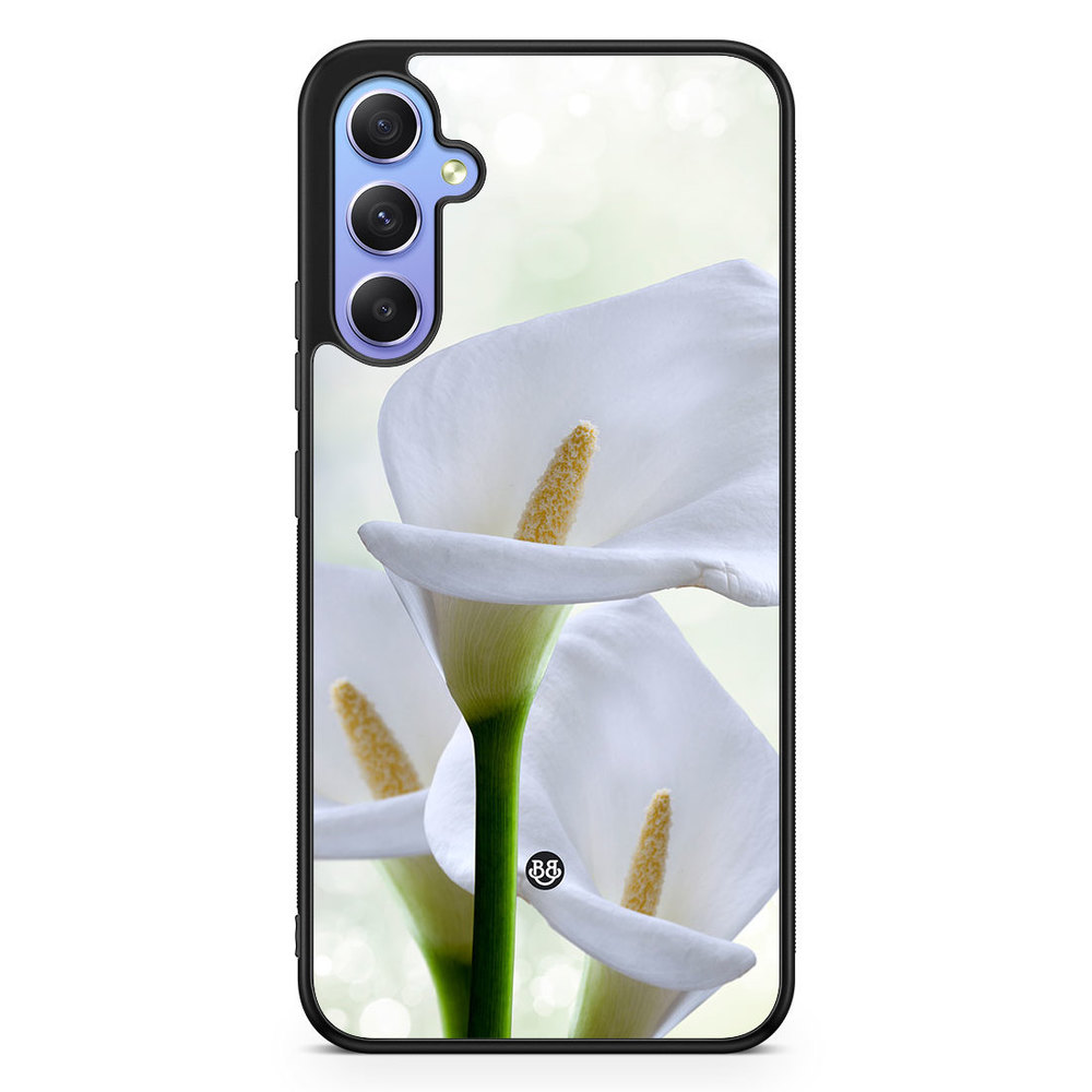 Samsung Galaxy A34 5G Case - White Flower