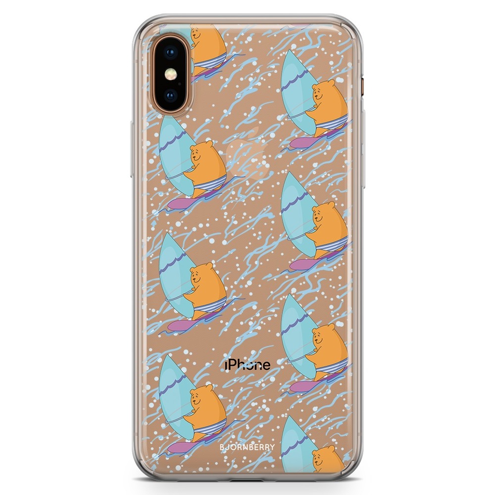 iPhone Xs Max Fashion Case - Bear Surfer