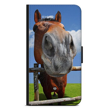 Samsung GalaxyA22 4G Wallet Case - Horse