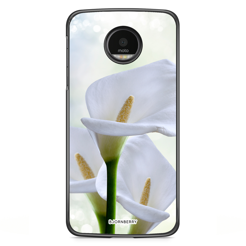 Motorola Moto G5S Plus Case - White flower