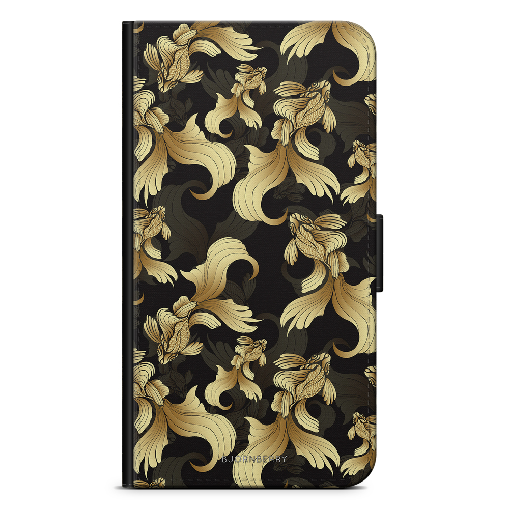 Huawei Y6 (2017) Wallet Case - Golden Fish