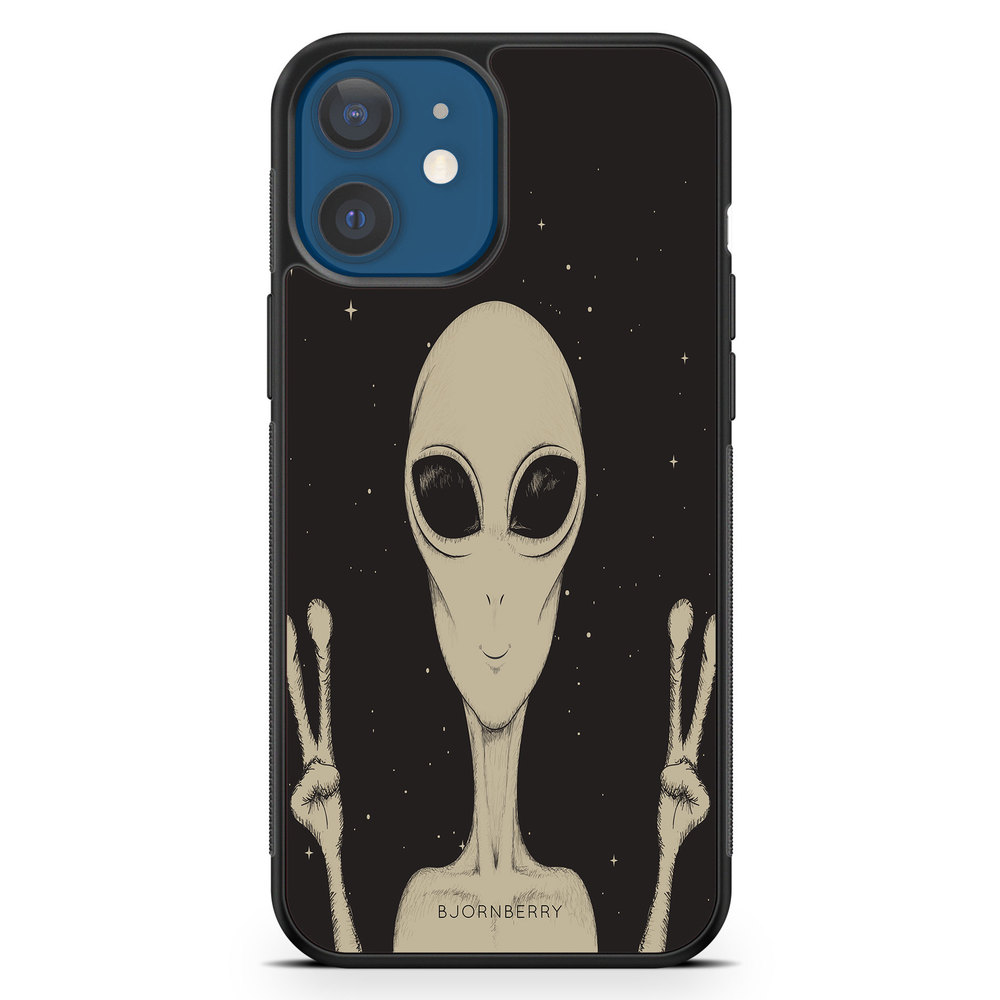 iPhone 12 Case - Peace Alien