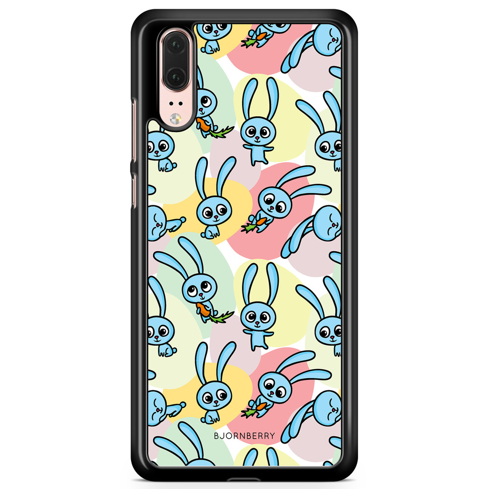 Huawei P20 Case - Blue Rabbits