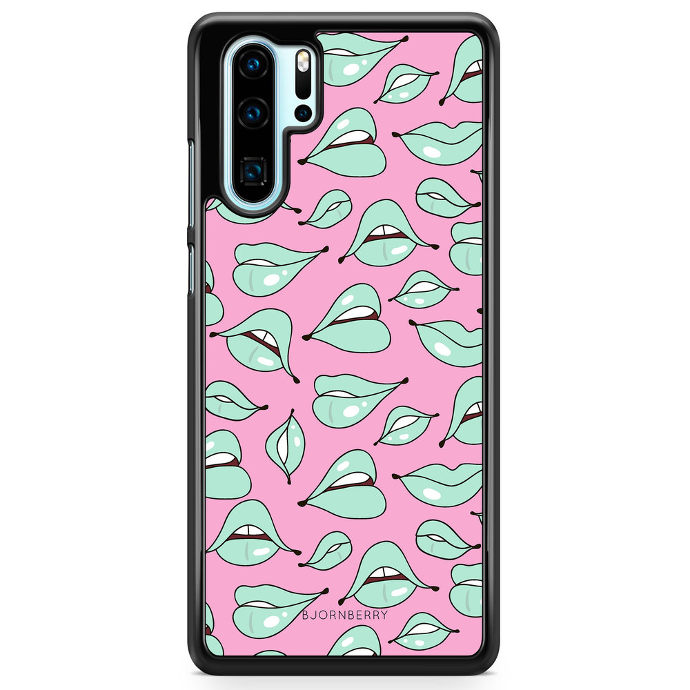 Huawei P30 Pro Case - Green Lips