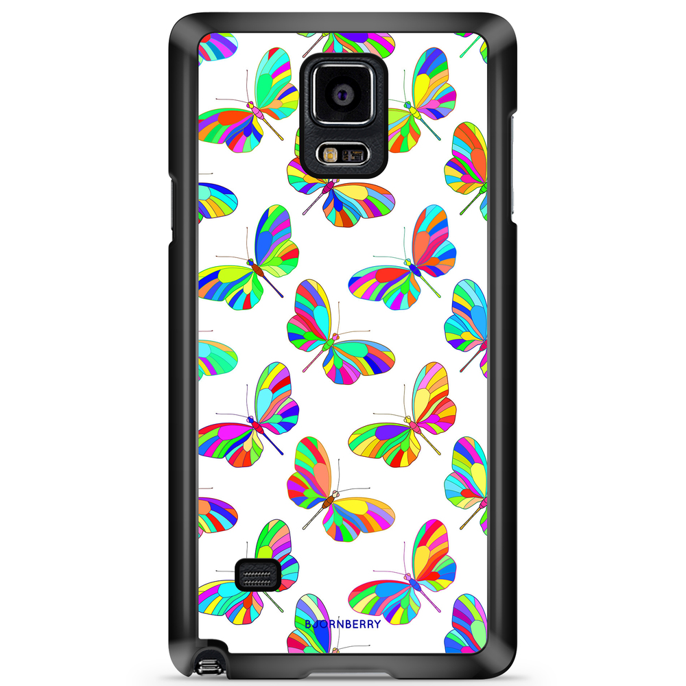 Samsung Galaxy Note 4 Case - Multi Butterflies