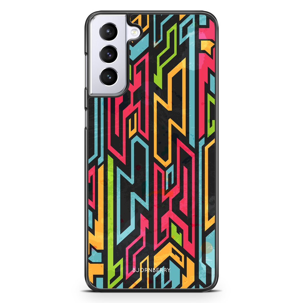 Samsung Galaxy S21 Plus Case - Colored Tribal