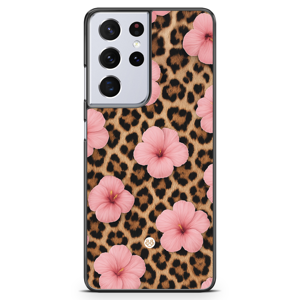 Samsung Galaxy S21 Ultra Case - WILD BLOOM - Leopard Flower