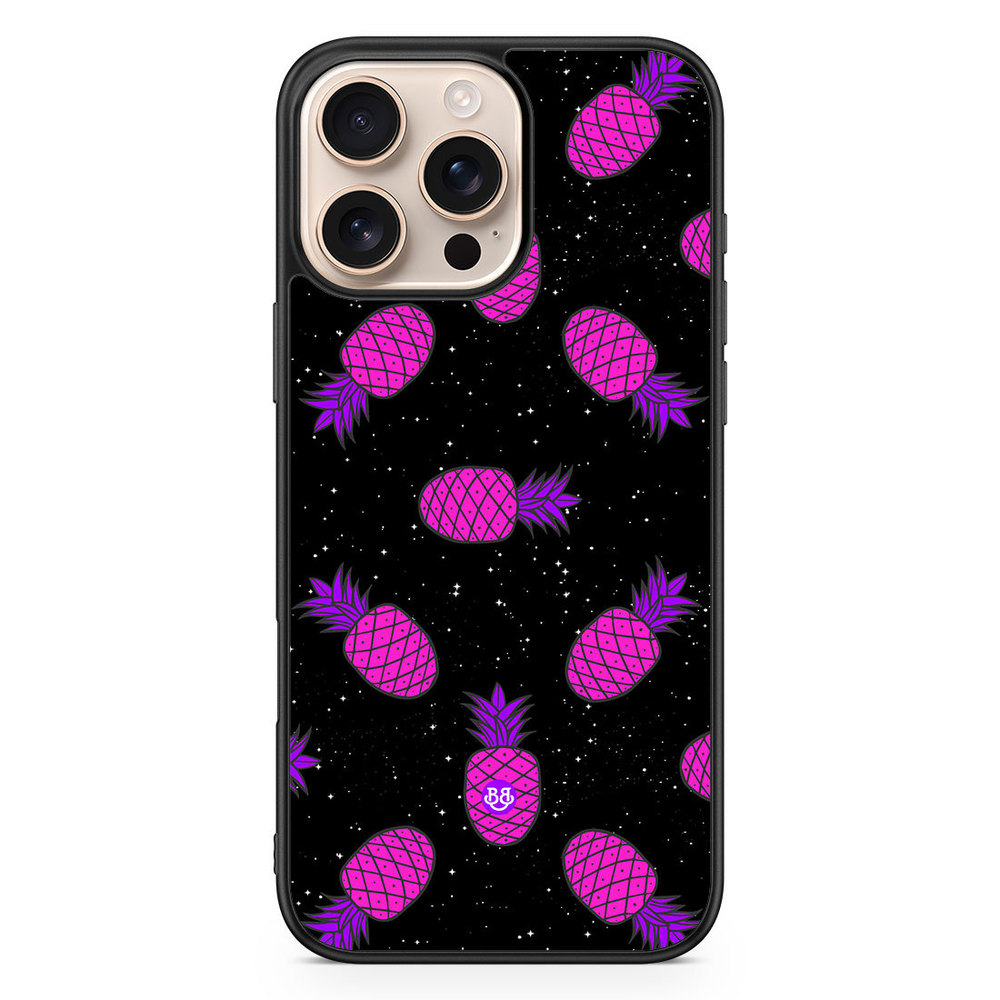 iPhone 16 Pro Max Case - Space Pineapple