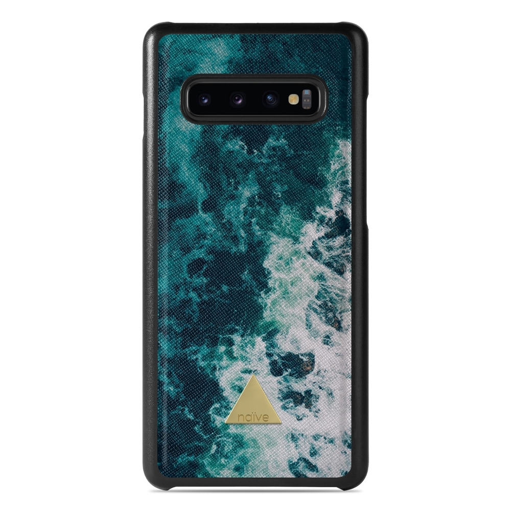 Naive Samsung Galaxy S10 Case - Waves