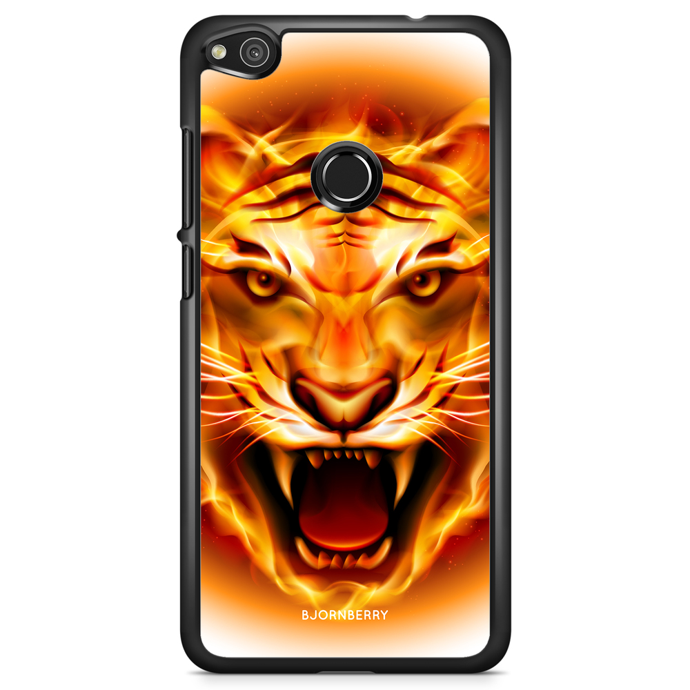 Huawei Honor 8 Lite Case - Flames Tiger
