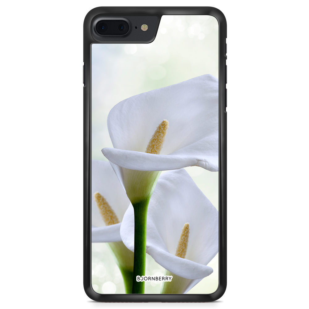 iPhone 8 Plus Case - White flower