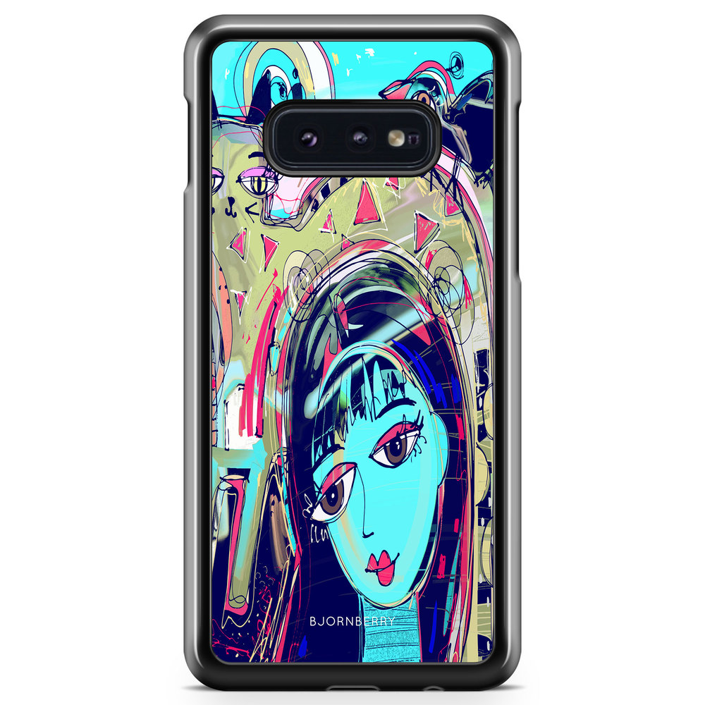 Samsung Galaxy S10e Case - Abstract Cat