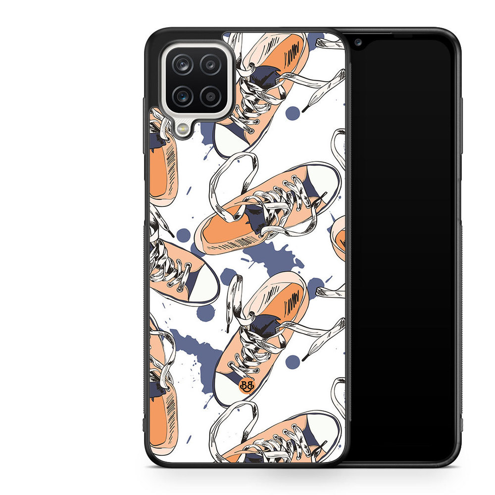 Samsung Galaxy A12 Case - Shoes Pattern