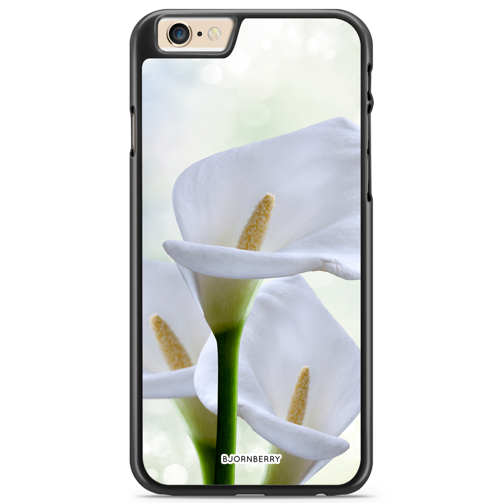 iPhone 6 Plus/6s Plus Skal - Vit Blomma