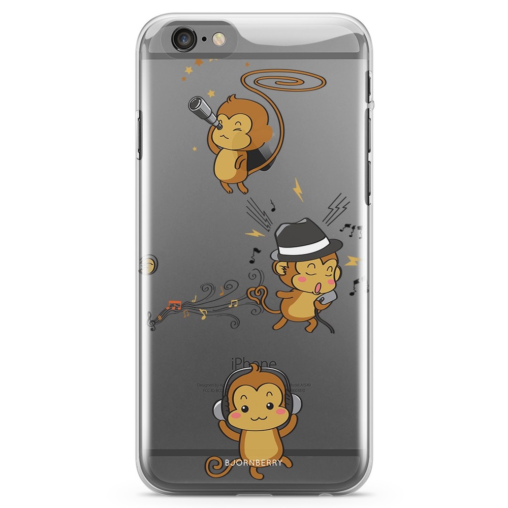 iPhone 6/6s TPU Case - Three Monkeys