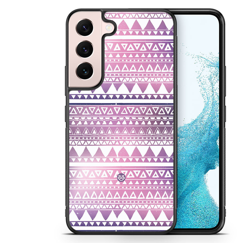 Samsung Galaxy S22 5G Case - Purple Aztec