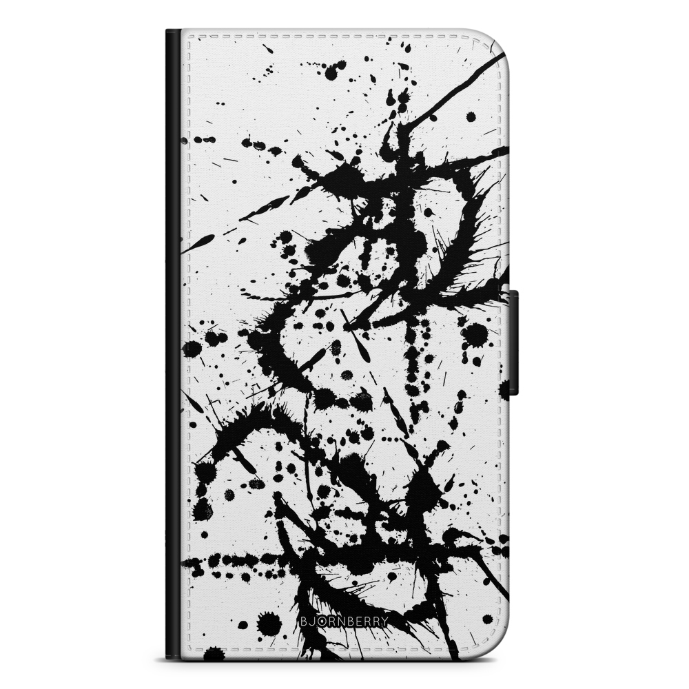 Huawei Honor 9 Wallet Case - Black Blot
