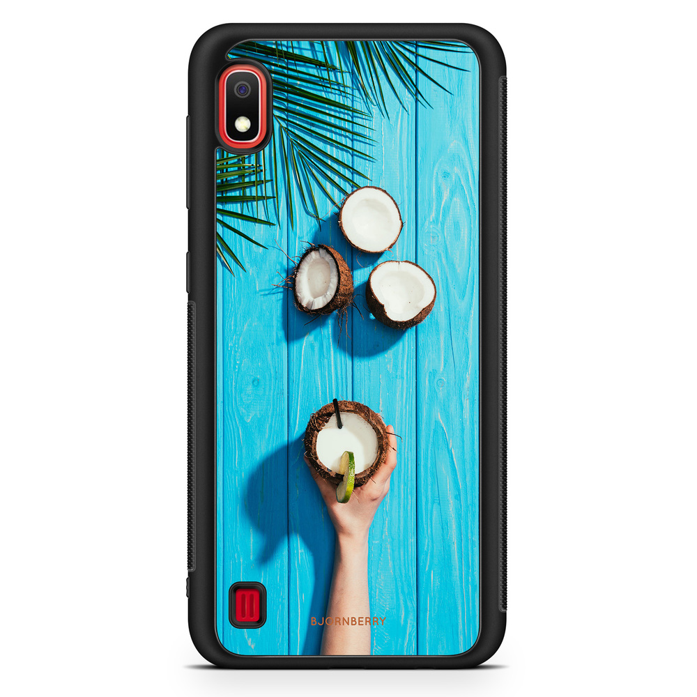 Samsung Galaxy A10 Case - Coconut Drink