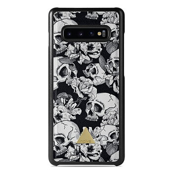 Naive Samsung Galaxy S10 Skal - Skulls & Roses