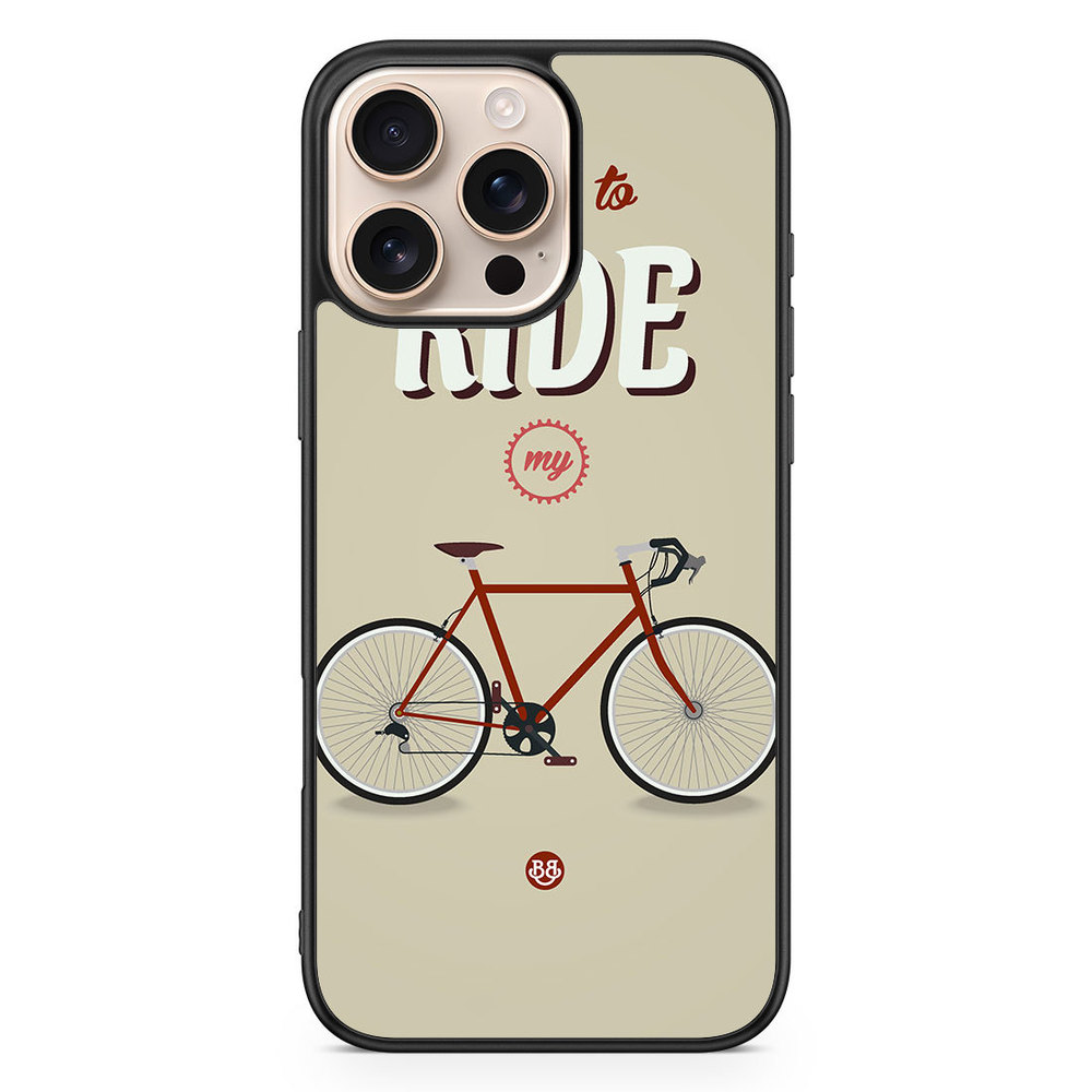 iPhone 16 Pro Max Case - Ride My Bicycle