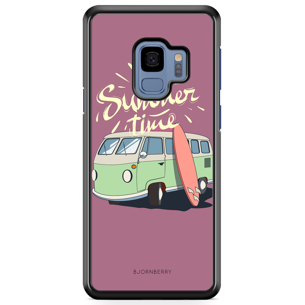 Samsung Galaxy S9 Case - Summer Van (Pink)