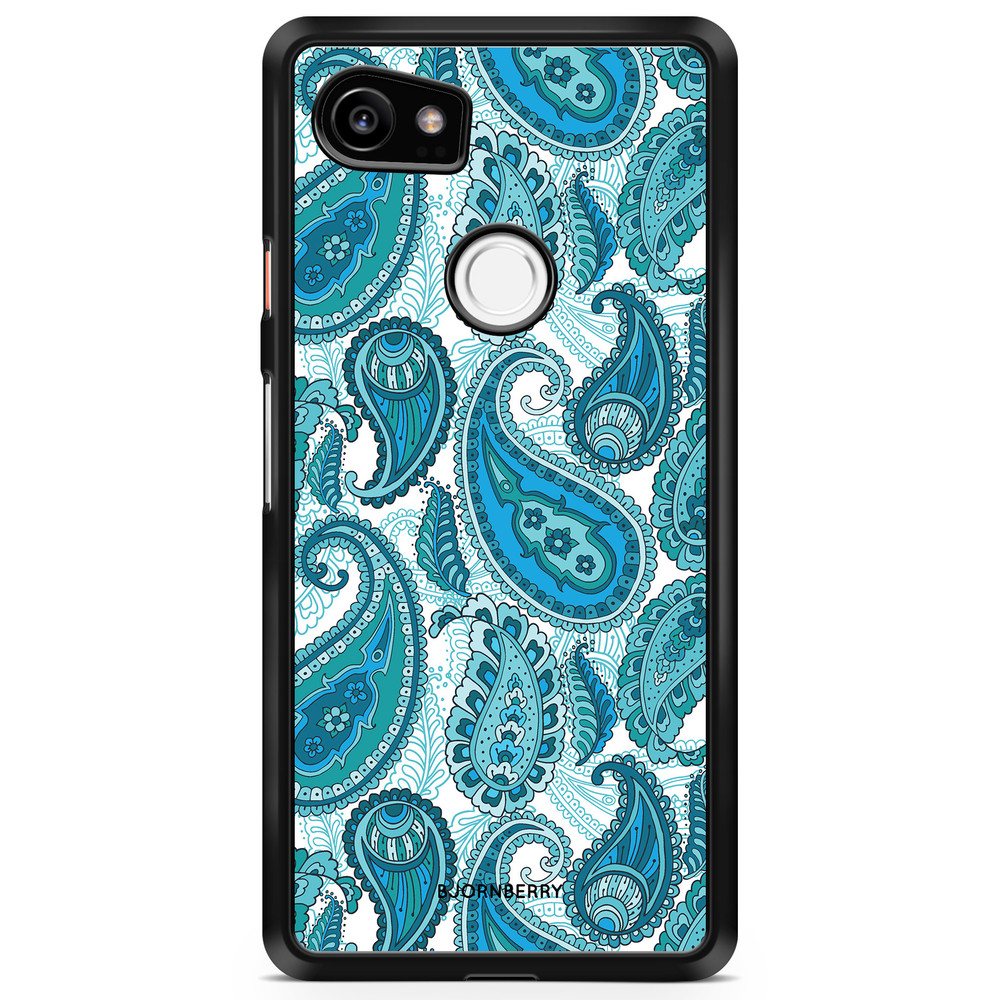 Google Pixel 2 XL Case - Blue Paisley