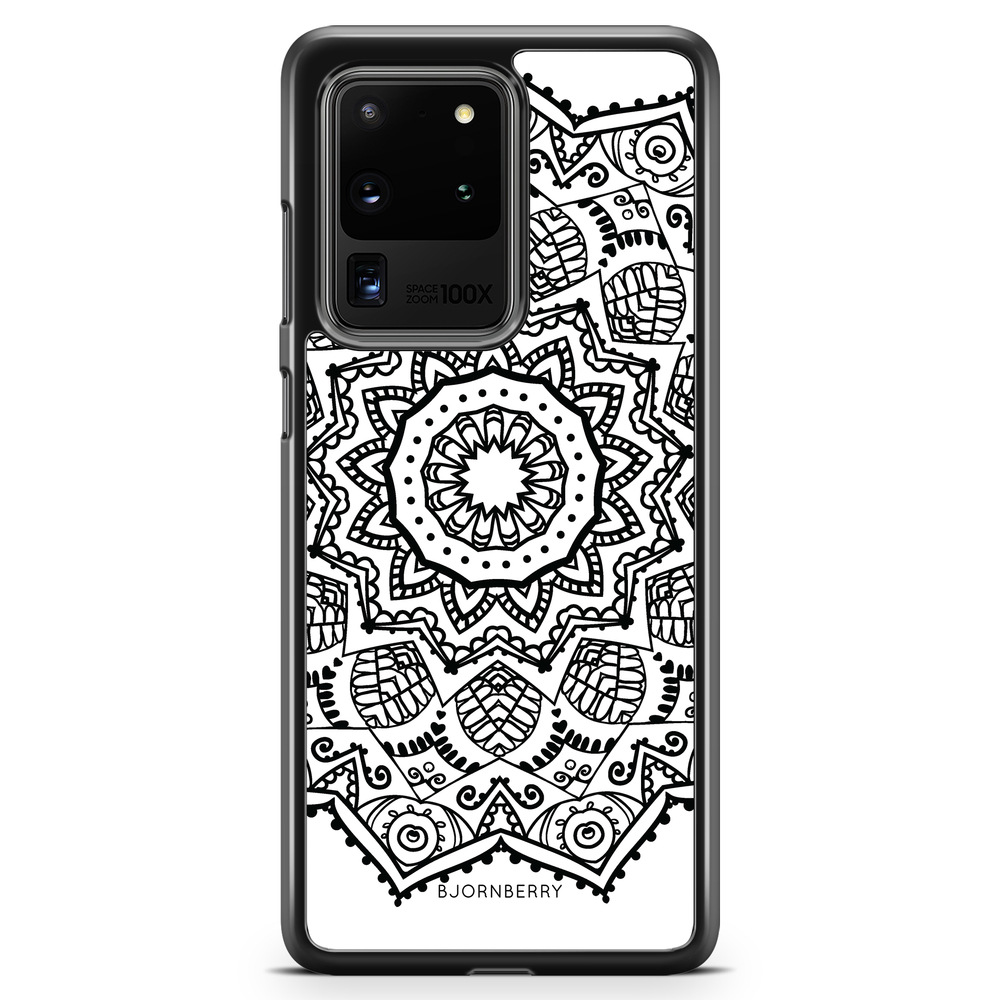 Samsung Galaxy S20 Ultra Case - Black Mandala