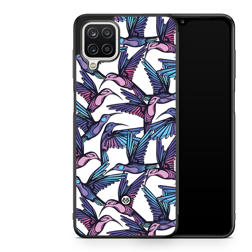 Samsung Galaxy A12 Case - Hummingbirds
