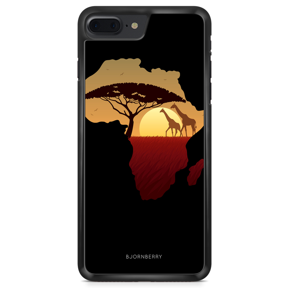 iPhone 8 Plus Case - Africa Black