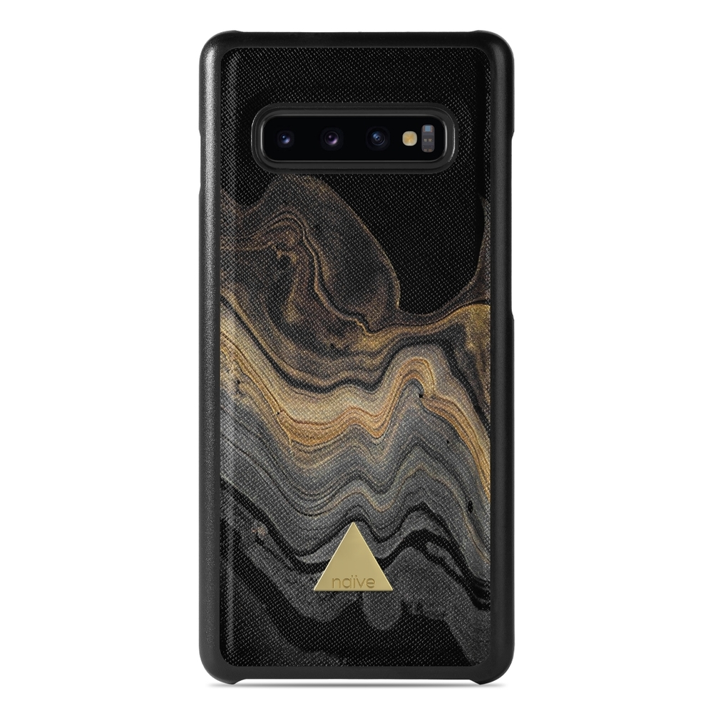 Naive Samsung Galaxy S10 Case - Gold Dust