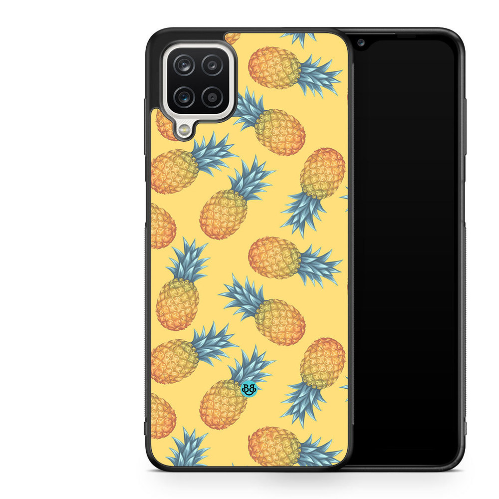 Samsung Galaxy A12 Case - Pineapple