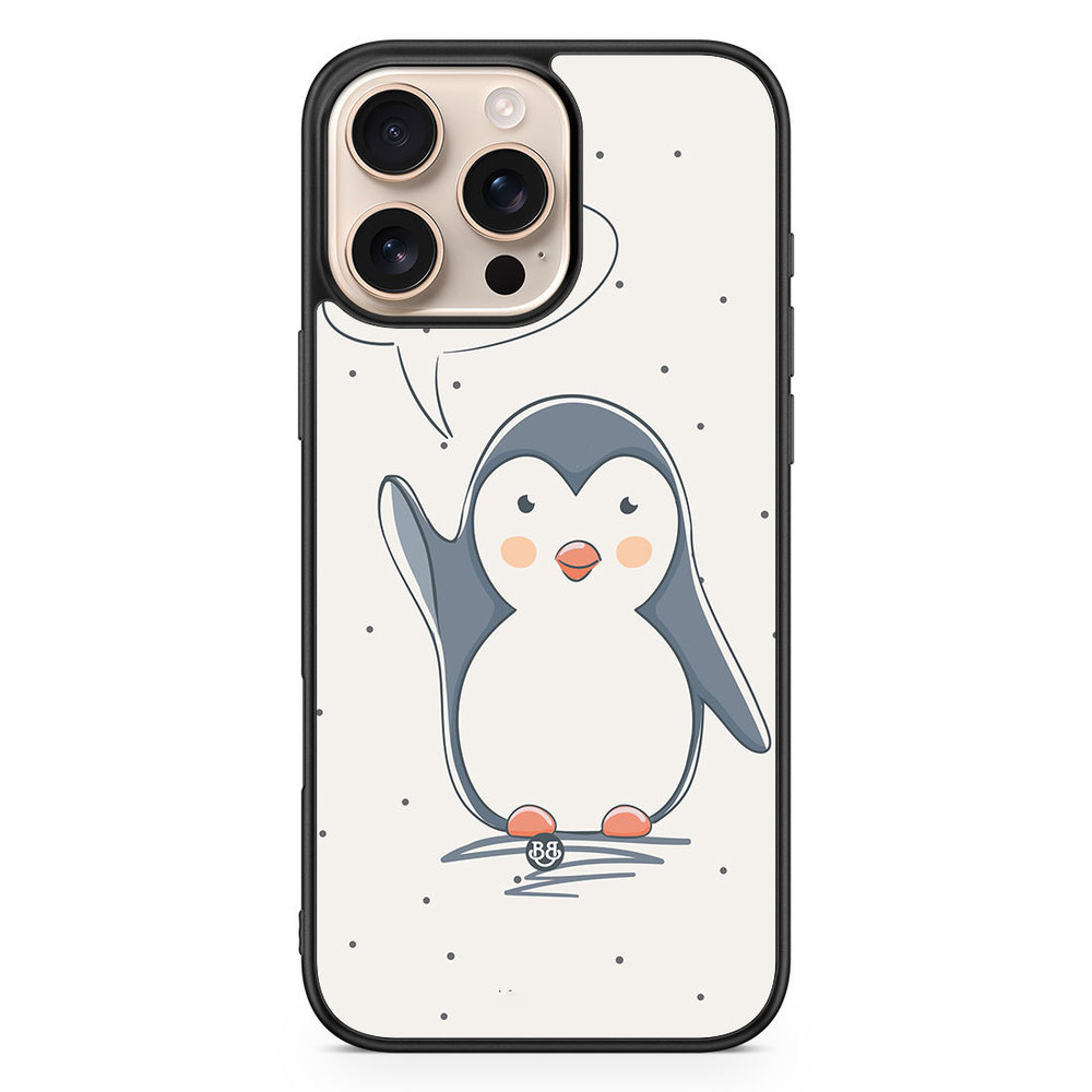 iPhone 16 Pro Max Case - Cute Penguin