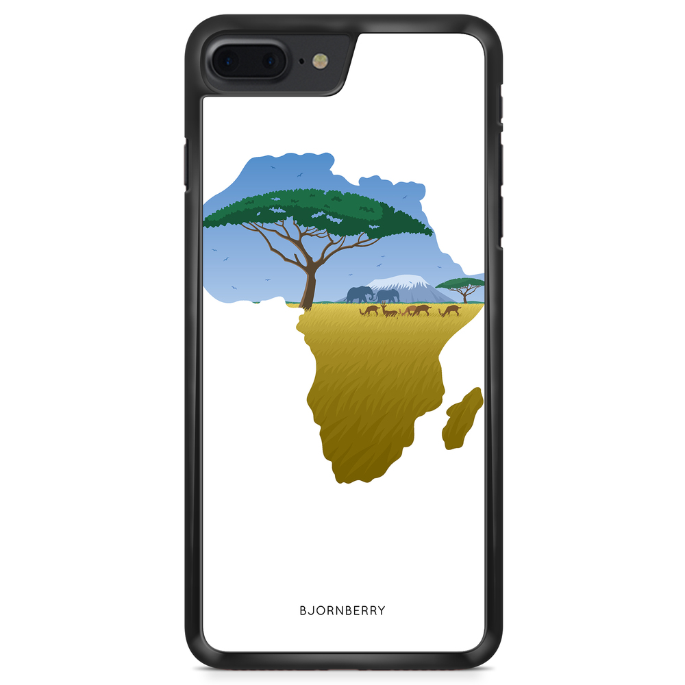 iPhone 8 Plus Case - Africa White