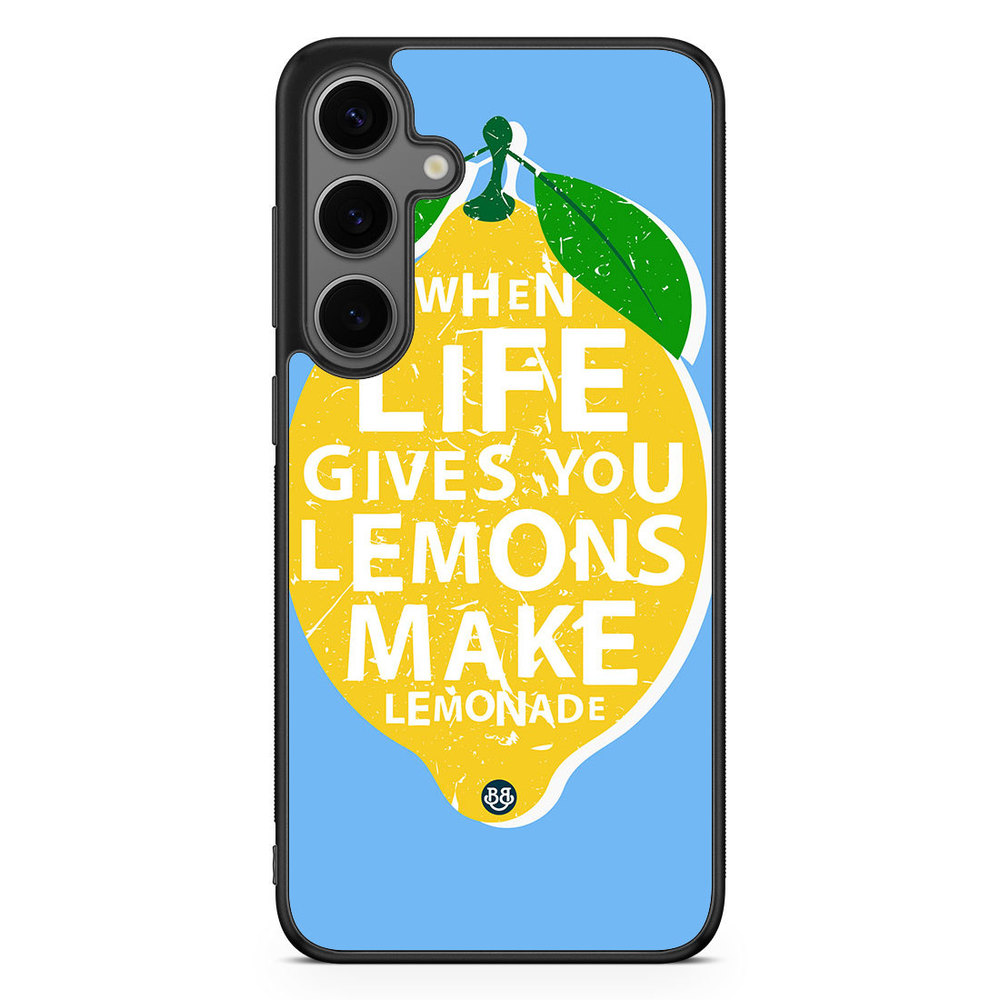 Samsung Galaxy S24 Plus Case - Lemon Quote
