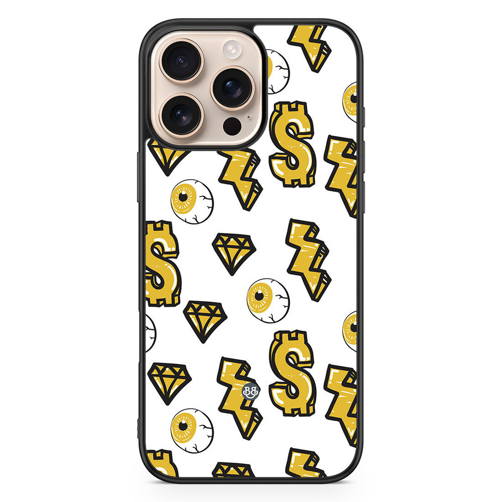 iPhone 16 Pro Max Case - Dollar Pattern