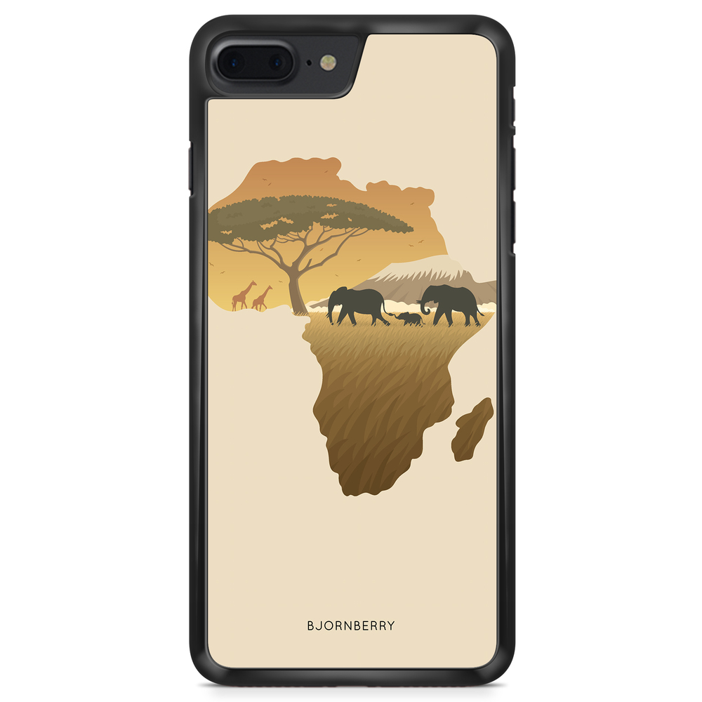 iPhone 8 Plus Case - Africa Brown