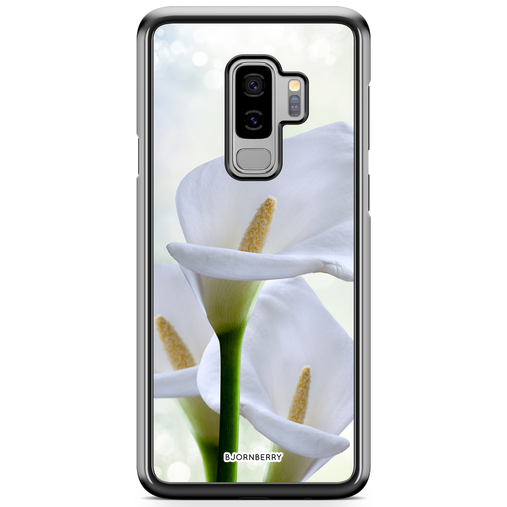 Samsung Galaxy S9 Plus Case - White flower