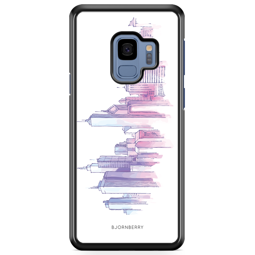 Samsung Galaxy S9 Case - Watercolor Skyline